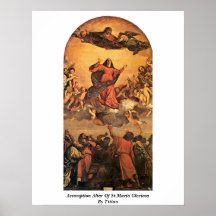 Altar de la suposición de St.Maria Gloriosa por Ti Impresiones