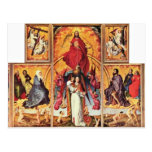 Altar del juicio pasado en la descripción de Beaun Tarjeta Postal