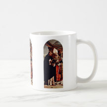 Altarpolyptychon de la izquierda de Recanati: St T Taza De Café