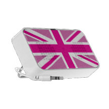Altavoces BRITÁNICOS británicos rosados de la band