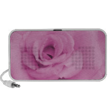 Altavoces color de rosa rosados