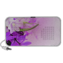 Altavoces con clase florales