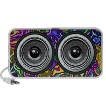 Altavoces de audio retros