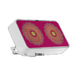 Altavoces del caleidoscopio de las flores que bril
