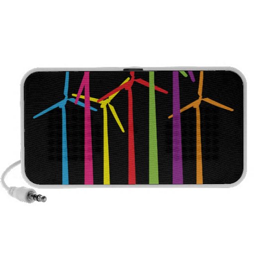 Altavoces del Doodle de Turnbine del viento