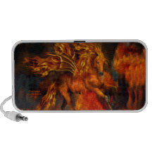 Altavoces del Doodle del arte de FireDancer