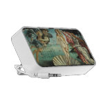 altavoces del doodle del botticelli del venus