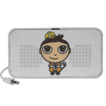Altavoces del Doodle del constructor del personaje