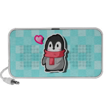 Altavoces del pingüino de Chibi