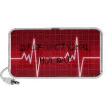 Altavoces disfuncionales del día de fiesta EKG