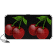 Altavoces enrrollados de la cereza