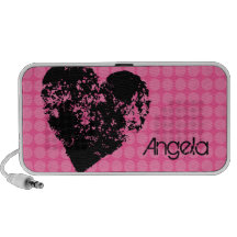 Altavoces personalizados corazón moderno fresco de