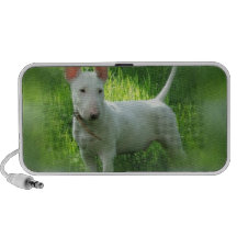 Altavoces portátiles de bull terrier