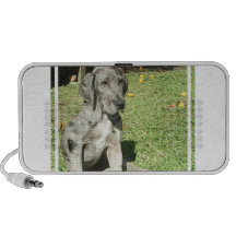 Altavoces portátiles del perrito de great dane