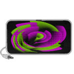 Altavoz abstracto del ordenador portátil