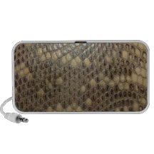 Altavoz antiguo del Doodle de Snakeskin