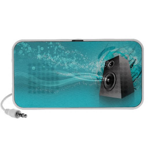 Altavoz azul