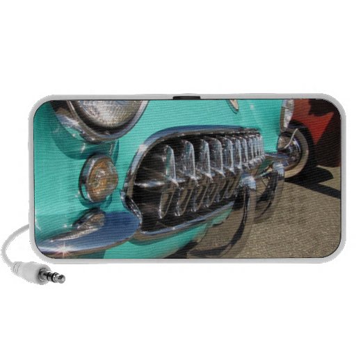Altavoz azul del ~ del Corvette