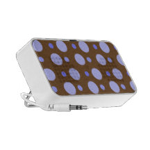 Altavoz azul del lunar