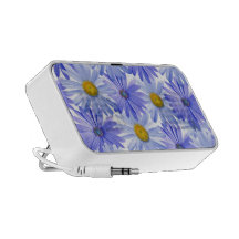 Altavoz azul del personalizado del Doodle de los c