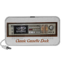 Altavoz clásico del Doodle de la platina de casete