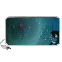 Altavoz, con un diseño vspainting