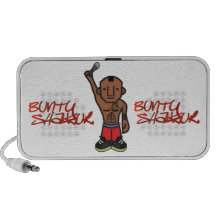 Altavoz de audio de la firma de Bunty Shakur