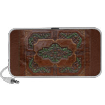 Altavoz de cuero del ~ del diseño de la caja