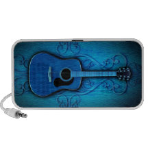 Altavoz de la guitarra de los azules