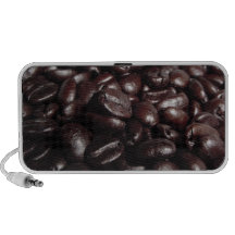 Altavoz de los granos de café