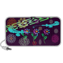 Altavoz del Doodle de la flor