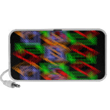Altavoz del Doodle de la frecuencia del arco iris