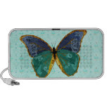 Altavoz del Doodle de la mariposa de Boho