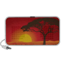 Altavoz del Doodle de la puesta del sol