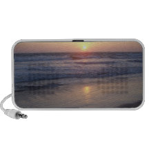 Altavoz del Doodle de la puesta del sol de la play