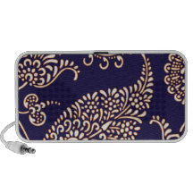 Altavoz del Doodle de Paisley del vintage del dama