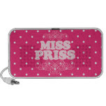 Altavoz del Doodle de "Srta. Priss" en puntos de l