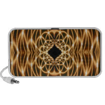 Altavoz del Doodle del ambiente del oro