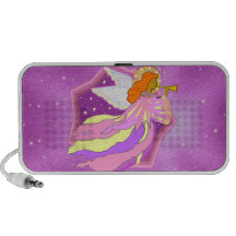 Altavoz del Doodle del ángel del Redhead
