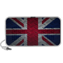 Altavoz del Doodle del metal de Union Jack altavoces