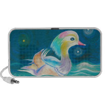 Altavoz del Doodle del pato de mandarín