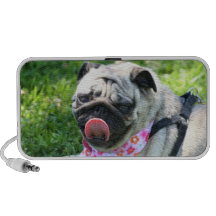 Altavoz del doodle del perro del barro amasado