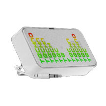 Altavoz del equalizador de Techno