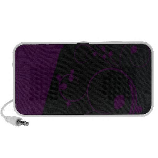 Altavoz del negro oscuro