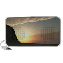 Altavoz del personalizable de la puesta del sol