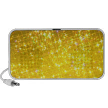Altavoz del reflejo del oro