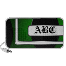 Altavoz ejecutivo del Doodle del verde de las inic