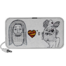 Altavoz feo de los corazones de dios