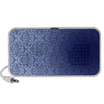 Altavoz floral violeta elegante