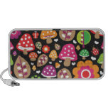 Altavoz lindo del doodle del modelo del otoño de l